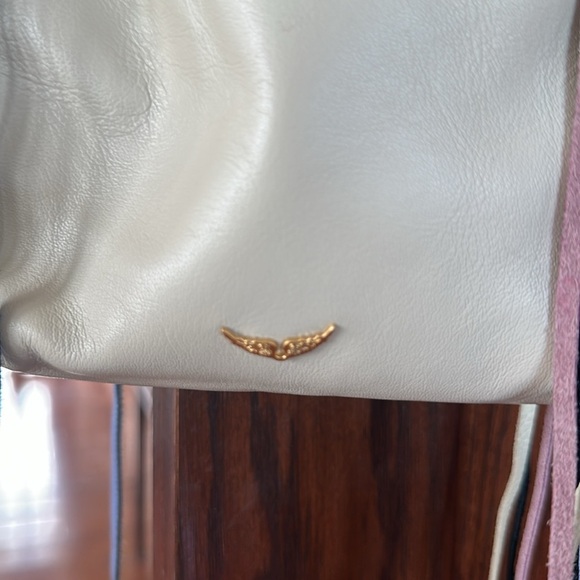 ZADIG & VOLTAIRE Rock Go Leather Bag with Macrame Strap - Picture 11 of 14